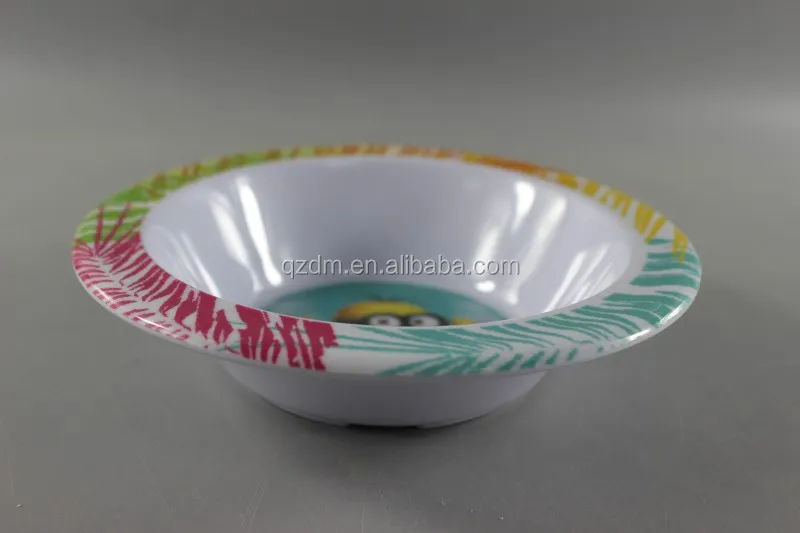 100% Melamine Kid's Bowl ,Kid's lunch bowl FDA and LFGB
