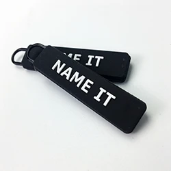 Custom laser logo 2 holes garment Round plastic Buttons for Clothing