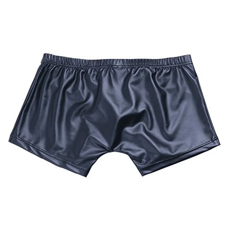 Pu Leather Sexy Brief Swimwear & Beachwear Swim Underwear Panty Girdle ...