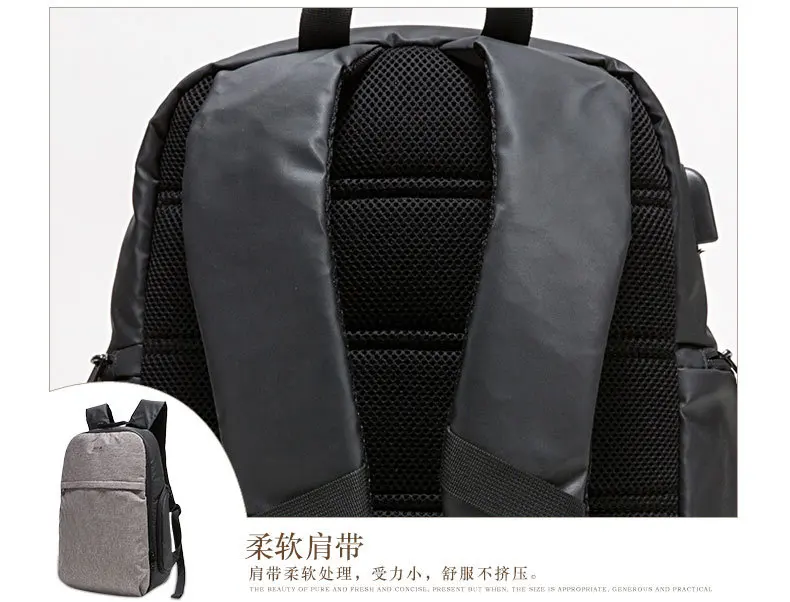 Men/Women's Vintage nylon backpack Rucksack laptop Satchel School bag