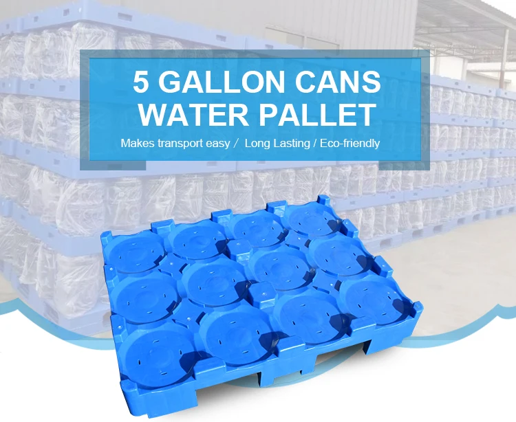Heavy Duty 5 Gallon Cans Plastic Bottled Water Pallet Buy Plastic