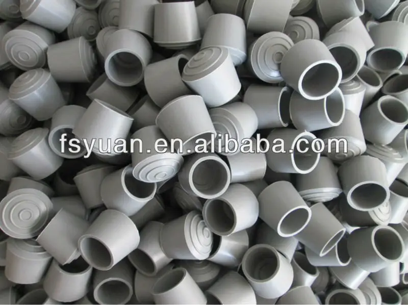 White Chair Leg Tips Rubber 3//4/" Lot of 8