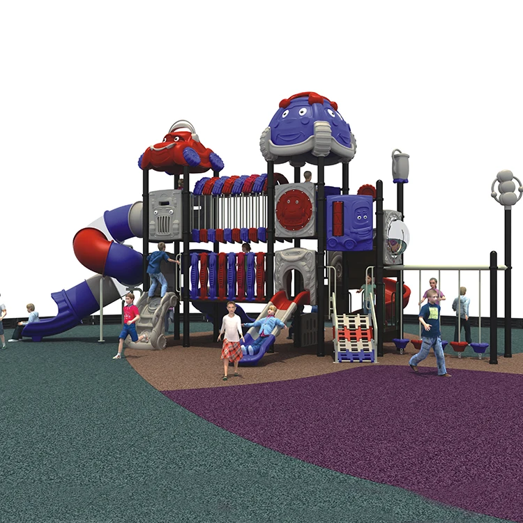 Ecofriendly Gs Standard Proved Outdoor Plastic Playground Equipment