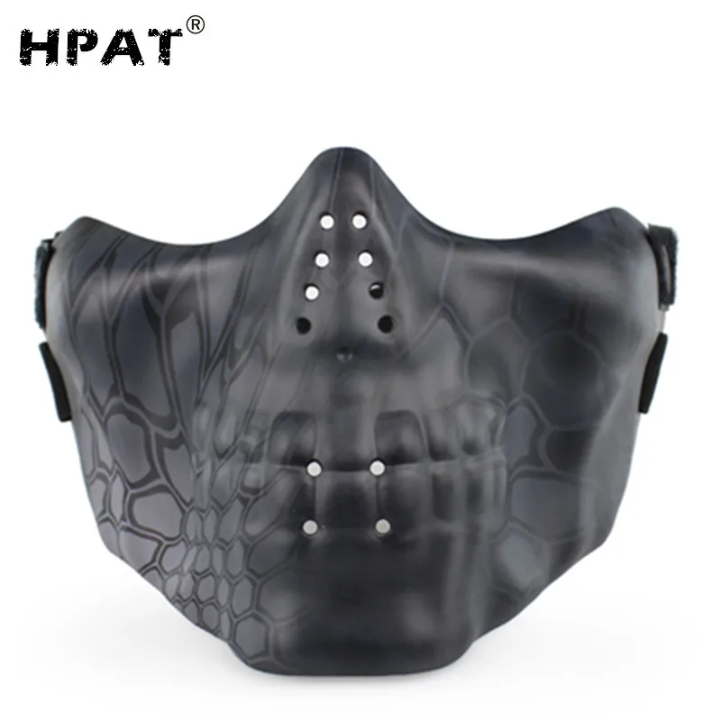 Half Face Tactical Skull Ghost Airsoft Paintball Mask Buy Paintball