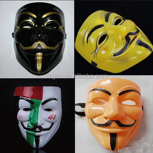 ガイ フォークス復讐のマスク用v 匿名衣装仮面舞踏会マスク Buy ガイ フォークス復讐のマスク用v Pvc白復讐のマスク用v 復讐のマスク用v Product On Alibaba Com