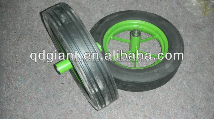 Solid rubber tire 14"*4"