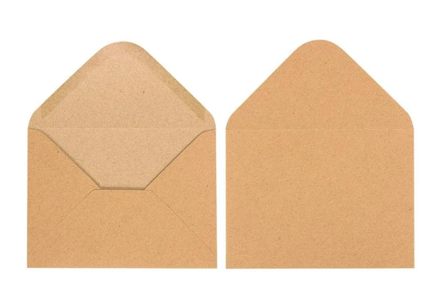 Expanded Kraft Paper Photo Packaging Shatter Envelope With Water Based Glue Sealing