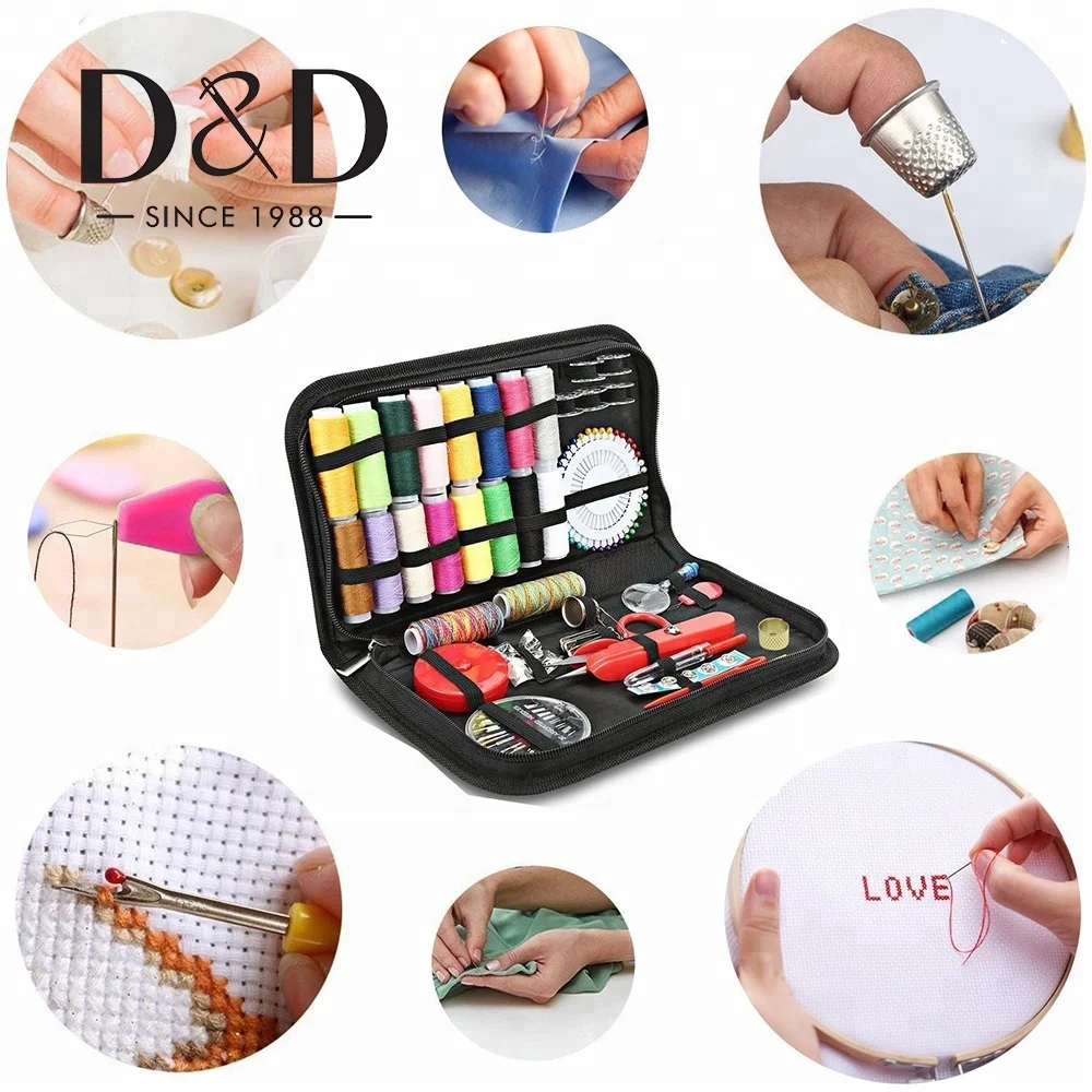 Mini Pu Leather Sewing Kit For Kids Children Sewing Kits For Sale