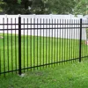 The high quality wrought iron garden metal fencing/galvanized wrought iron fence panels