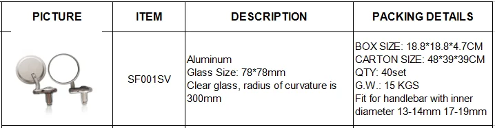 popular cheapest motorcycle mirror motorbike bar end mirrors