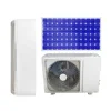 24v dc invert split wall mount air condition cool and heat hybrid solar air conditioner