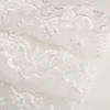 2015 New Arrival High quality embroidery organza fabric for wedding dress
