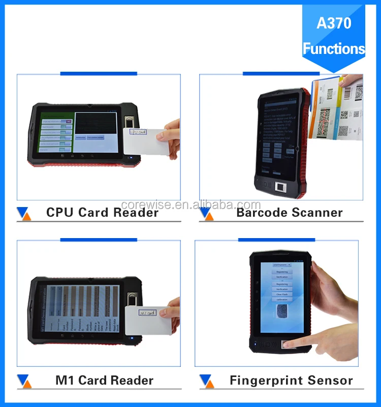 Corewise A370 Android Capacitif Capteur Java Lecteur Dempreintes Digitales Dispositif De Capture De Contrôle Daccès Buy Lecteur Dempreintes