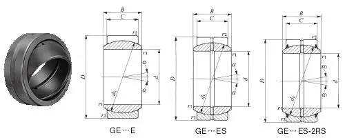 GE60ES Spherical plain bearing