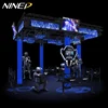 Vr Standing Platform commercial 9d vr game machine virtual reality station space 9d vr park
