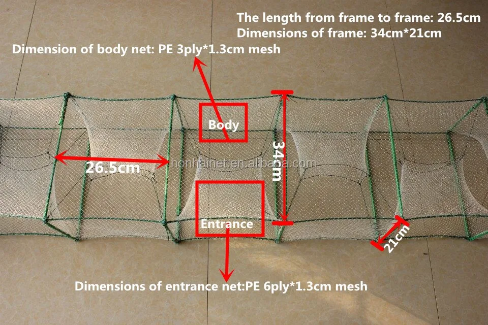 Factory High Quality Lobster Traps For Sales With 8.4 Meters Long For