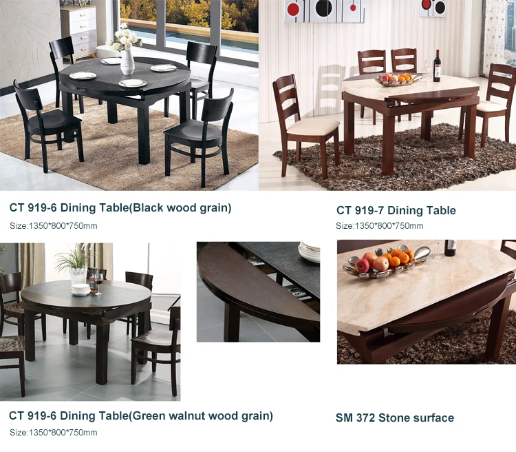 Home furniture modern dining table set dining table with 4 chair