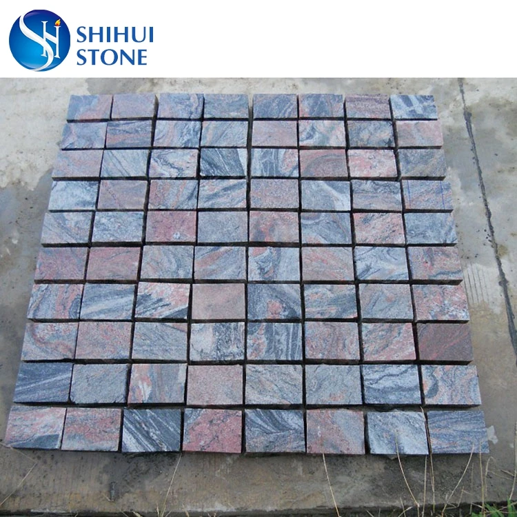 Cheap Multi Color Red Granite Stone Tile Patio Paver Stones For Sale