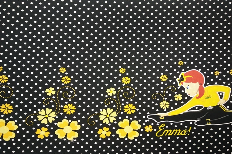 40s Swiss Dot African Indian Block Nursery Print Fabric Cotton Nursery Print Fabric Cotton