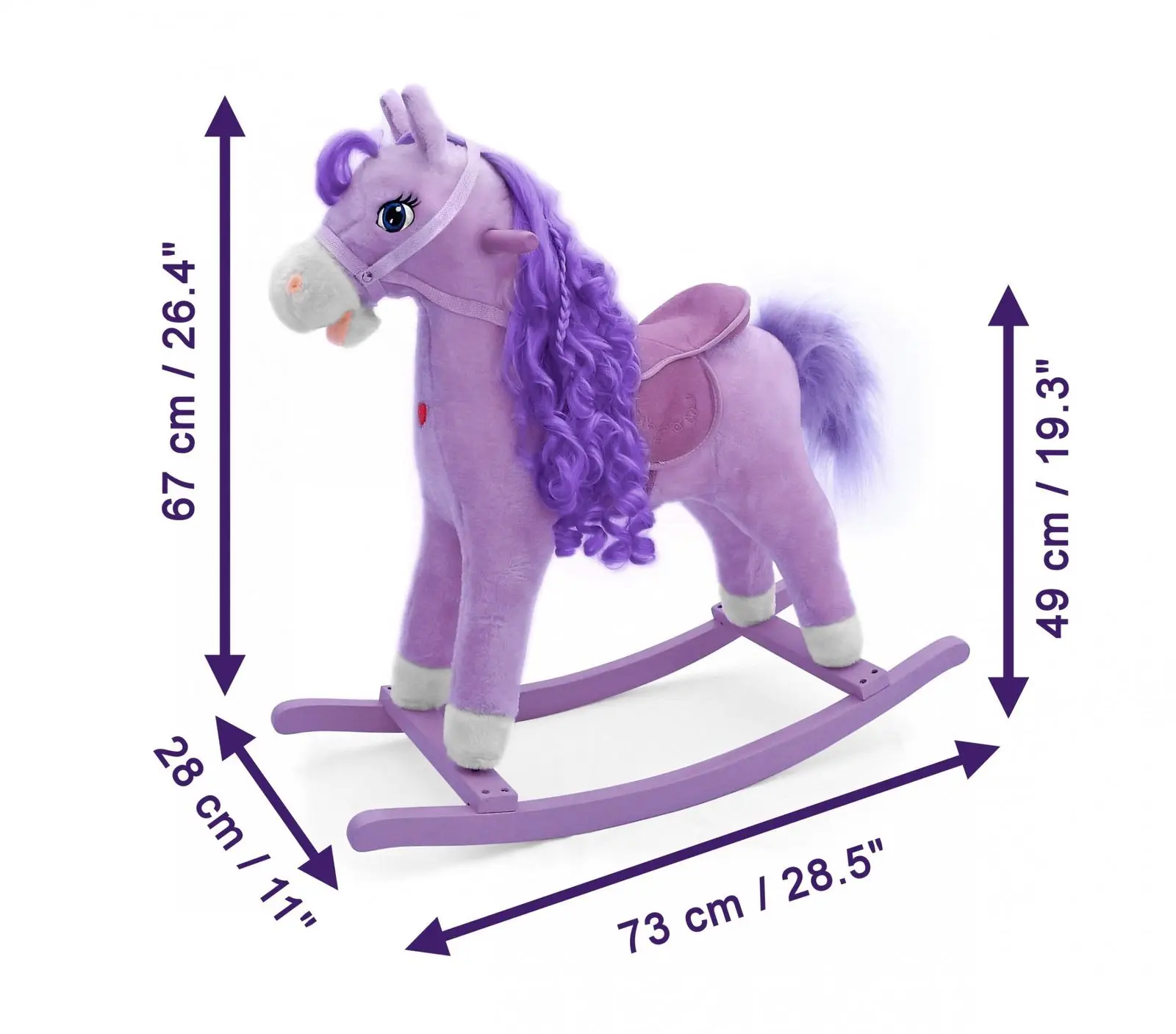 rocking horse toy wooden