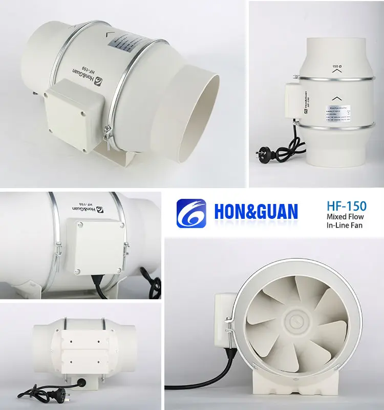 Line Duct Fan, 150MM, 6inch - detail 6