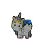 hot sale multicolor silicone pvc unicorn party supplies girls finger ring