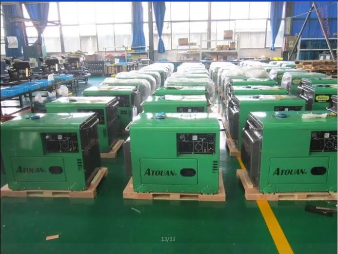 5kva silent generator producing