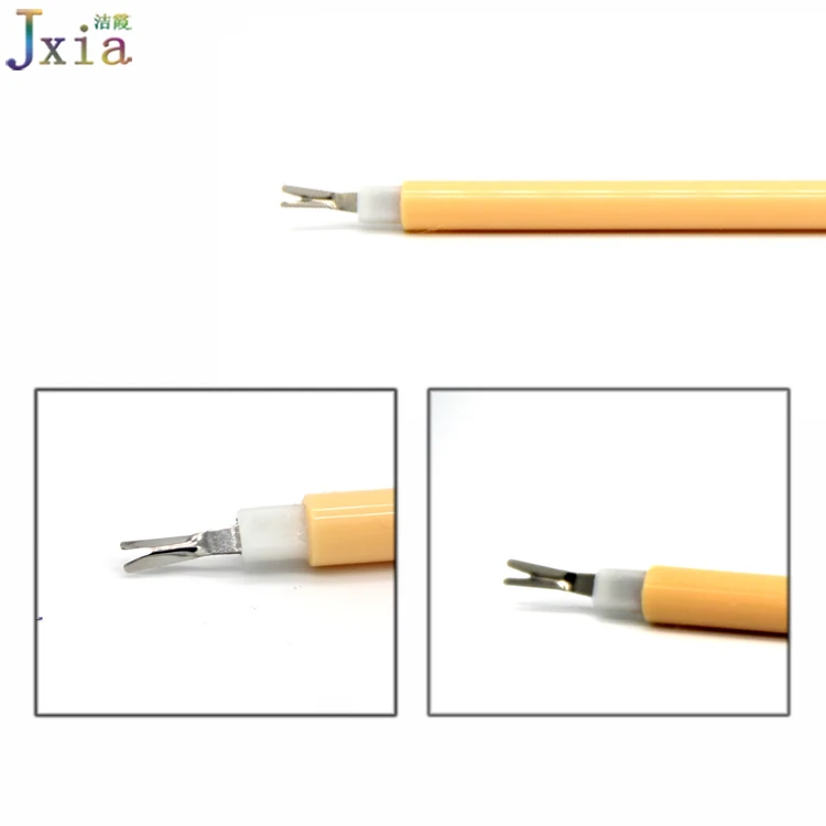 Jiexia Good Quality Plastic Sharpening Fork Nail Cuticle Nipper For