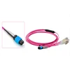 MPO MTP Adapter LC Duplex 4 Core Multimode Fiber Optic Cable Price Per Meter