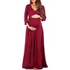 Maternity Clothing Gown Dresses For Photography Fashion Pregnancy Pregnant Maternity Photo Shoot Dresses Clothes For Office Wear