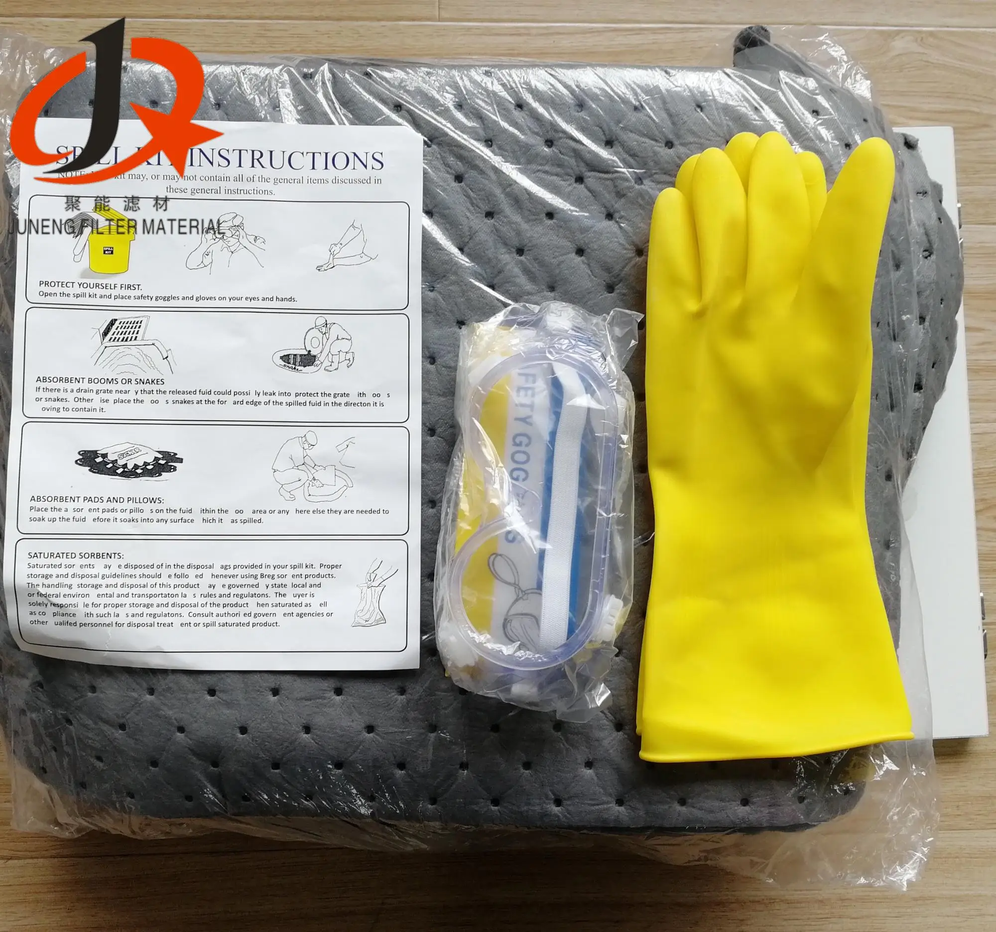 Hot Selling Emergency Oil Chemical Absorbent Spill Kits Spill