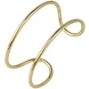 51609 xuping fashion simple gold plated bangle cuff designs for women