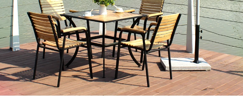 Best Quality Outdoor 6 Chair Dining Set Table And Chair Set Dinning