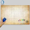 1.0-4B1 Reusable dry erase custom map d&d battle map dungeons and dragons grid map