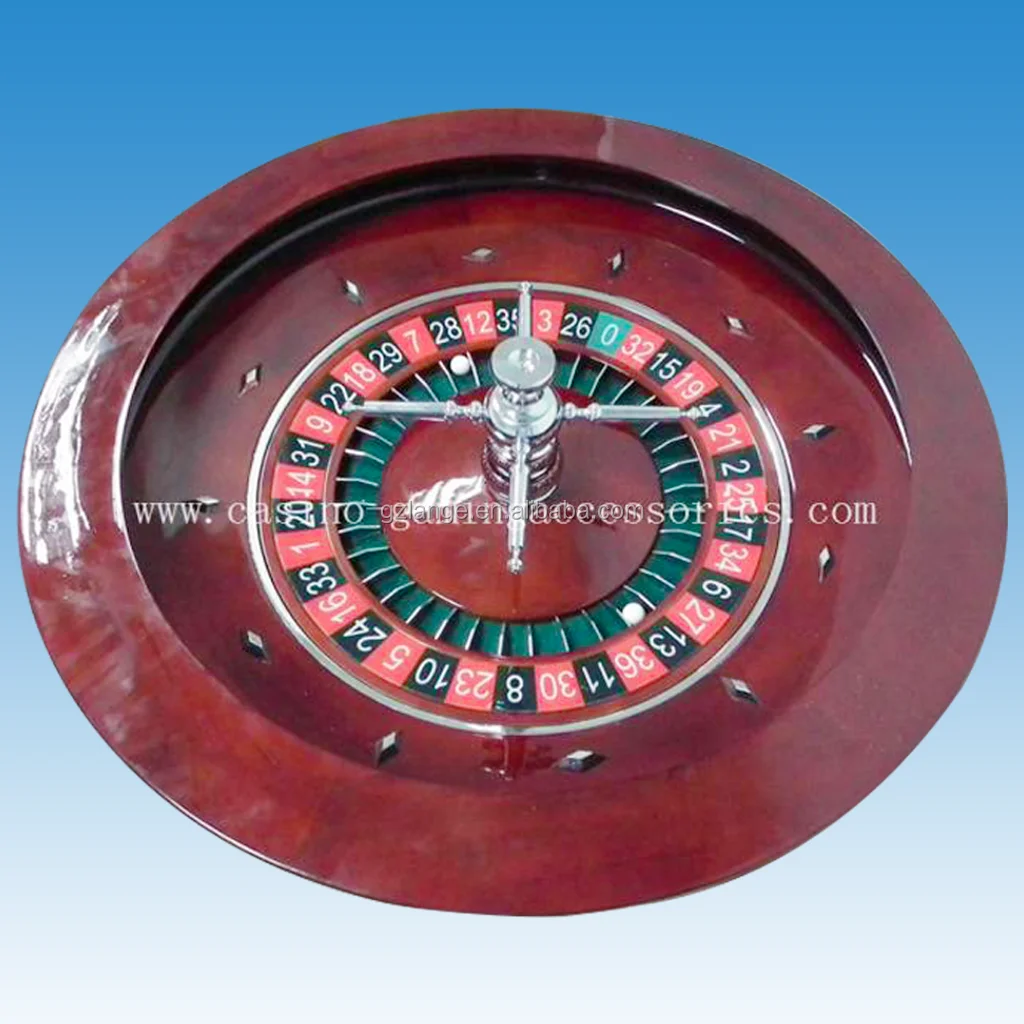 Casino Luxury 32'' Roulette Wheels Roulette Table With Roulette Display