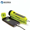 solar led plastic torch flashlight for camping outdoor emergency
