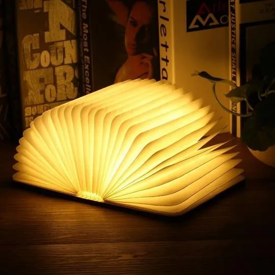 Best Sell USB Charging Table Night Light wooden custom 3d led night lamp