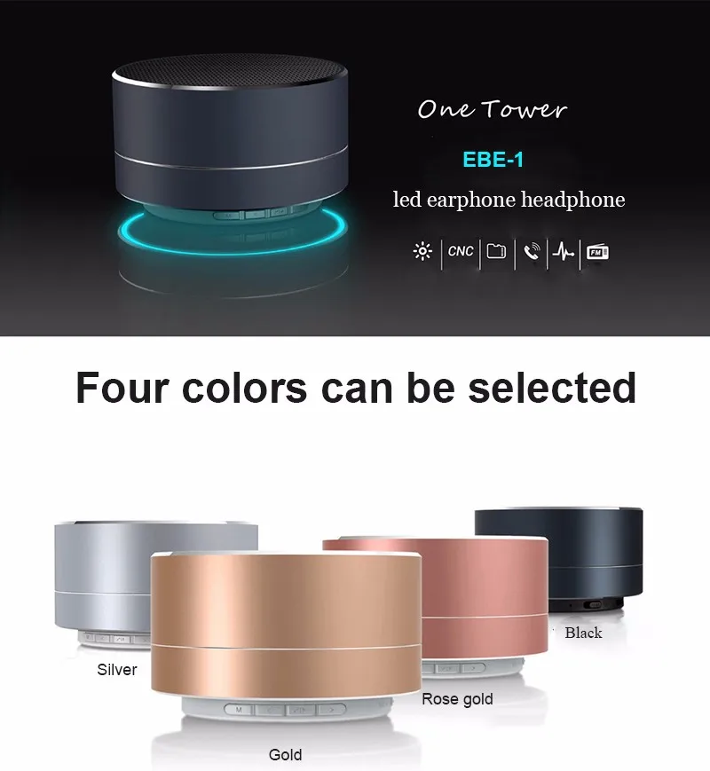 Mini Wireless Portable Subwoof Handsfree Music Audio TF USB FM Speaker Bluetooth - ANKUX.COM