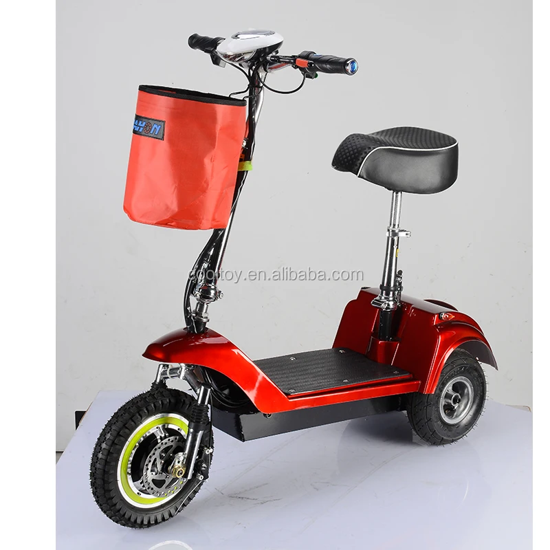 electric mobility scooter with seat 