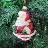 Santa Claus Brings You Plenty of Gifts Glass Hand Painted Blown Traditional/Glitter Christmas Glass Tree Ornaments