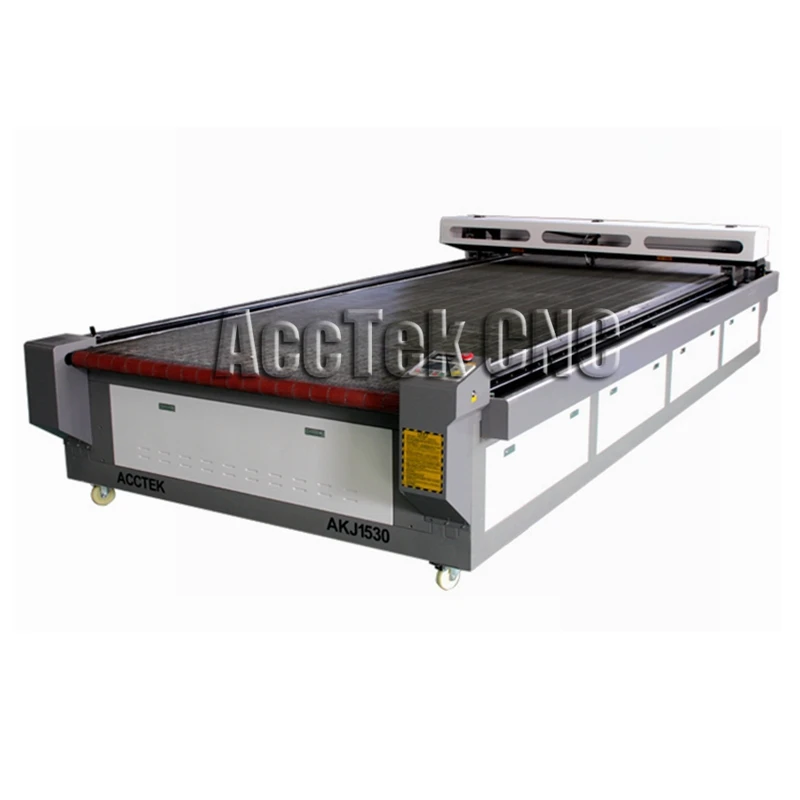 Big size 2500*3500mm garment Industry laser printing on fabric cnc machine