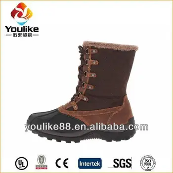 Yl9206 German Leather Men Winter Shoes