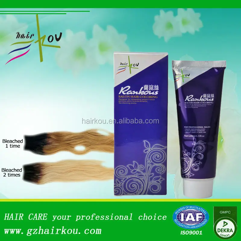 China Hair Color Bleach China Hair Color Bleach Manufacturers And