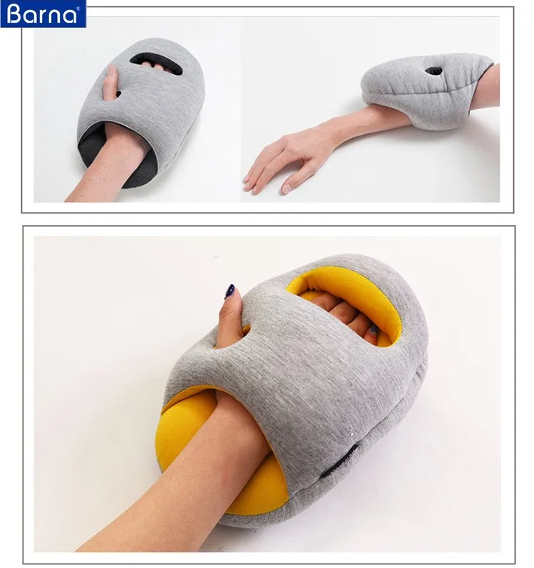 Cotton Pillow For Sleeping On Desk Table Arm Cover Cushion For Sleep