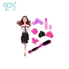Children Play House Toy Beauty Play Set With Girl Doll
