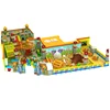 Jungle kids play center, soft foam indoor playground