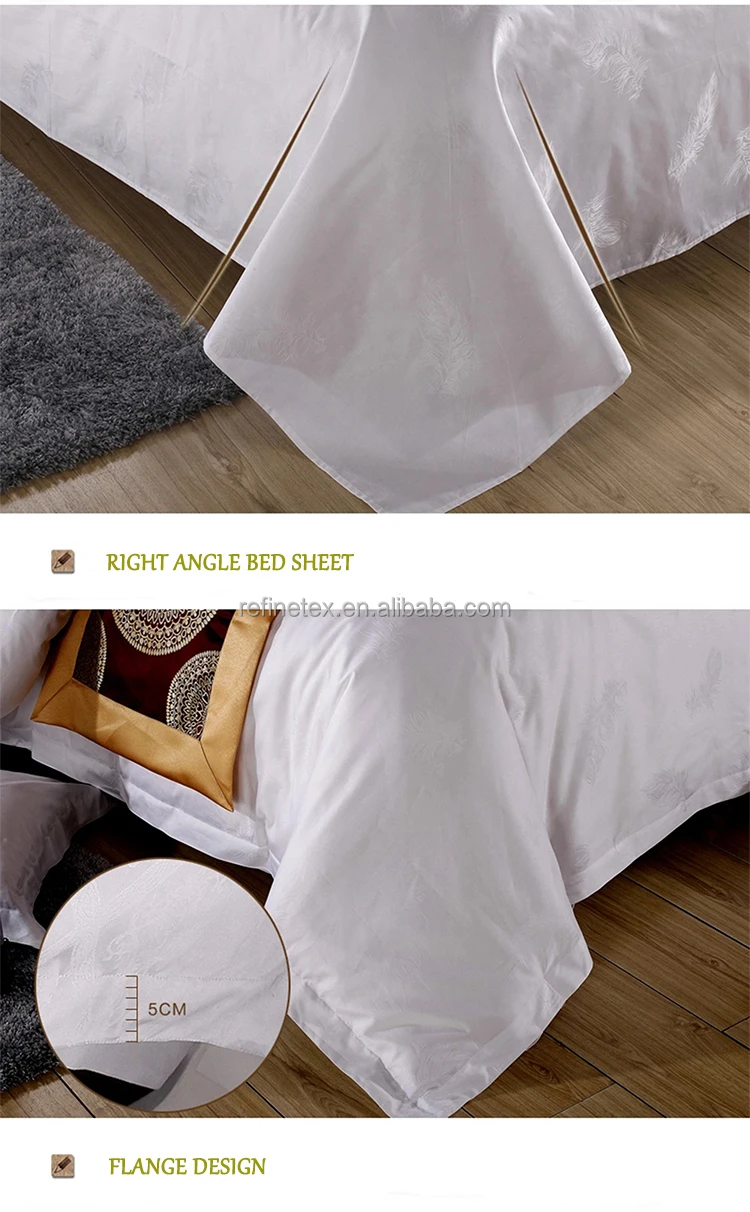 4pcs Hotel Bed Sheet,Hotel Bed Linen,Hotel Bed Cover Set Buy White