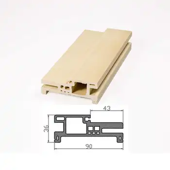 A Type Wpc Door Frame Wood And Plastic Material 9cm Door Jamb Buy Jamb Door Jamb Wood And Plastic Material Product On Alibaba Com