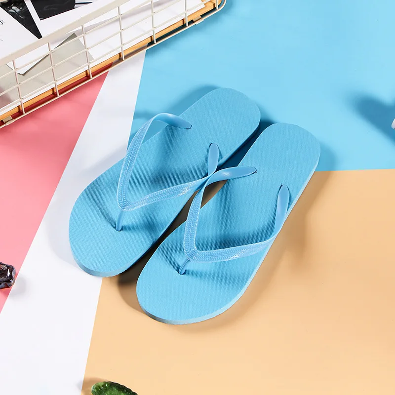 wholesale custom women wedding flip flops beach slippers eva rubber cheap black flip-flops for ladies