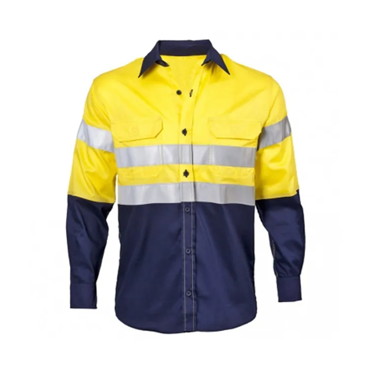 men's reflective work shirts